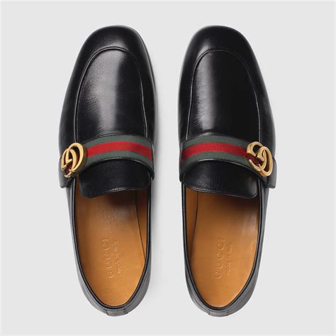 gucci gg web leather loafer|where to buy Gucci loafers.